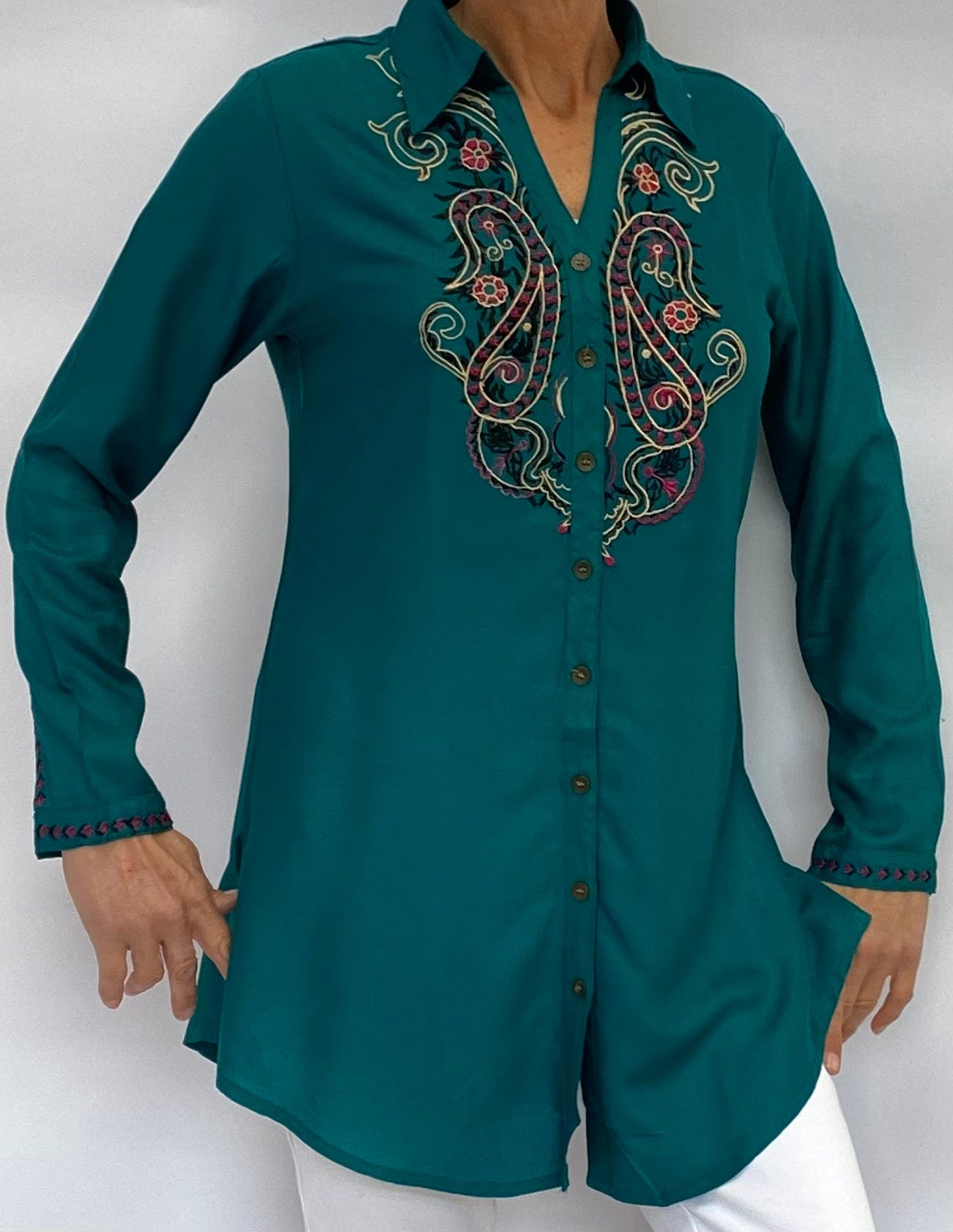 Western Style Shirt | Cowboy shirt | Cowgirl Shirt | Western Style Blouse | Womens Cowboy Shirt | Cowgirl Blouse | Western Shirt |
