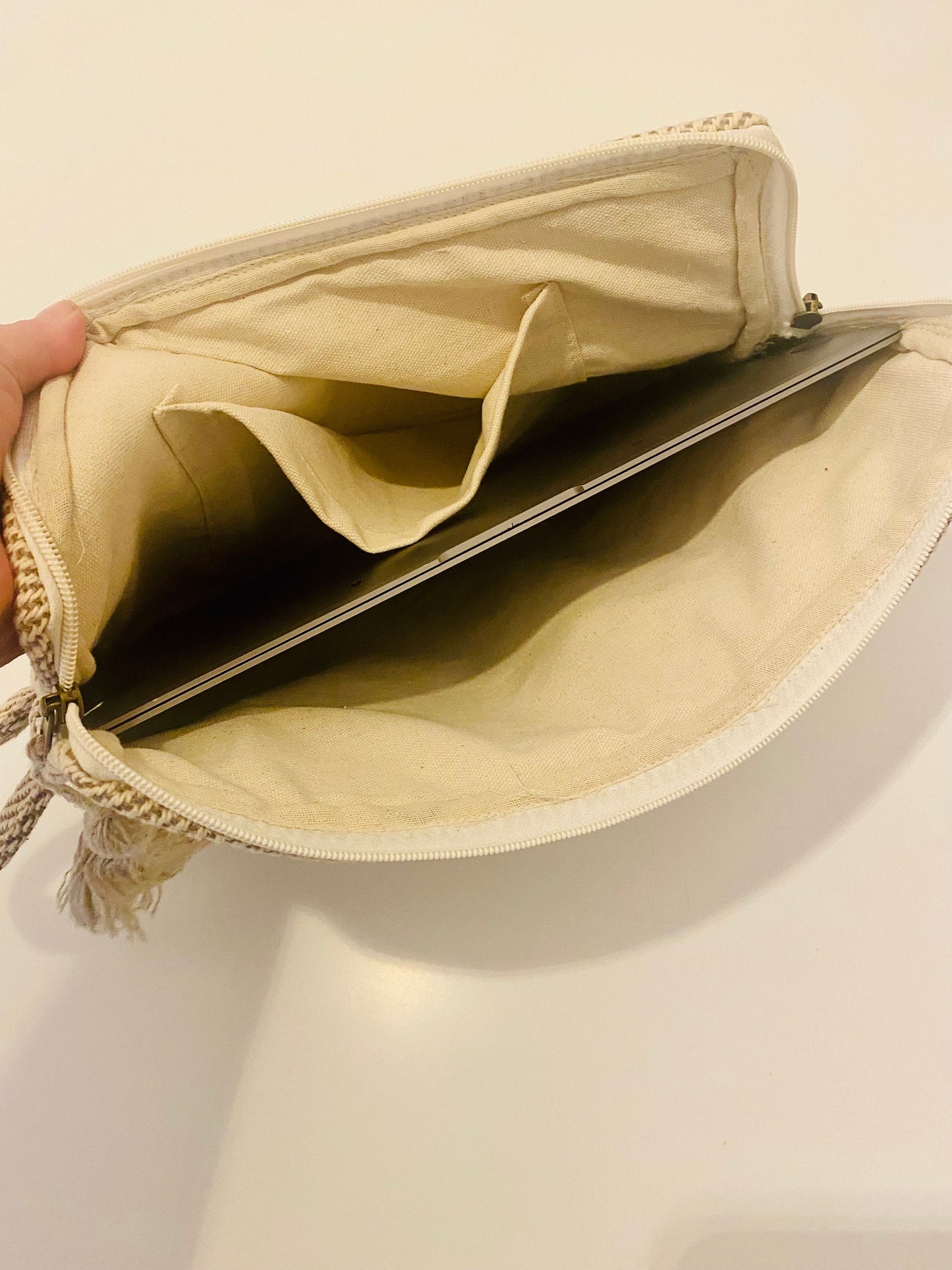 Eco-Friendly Hemp Laptop Sleeve Case - JayKayBoutiqueOnline