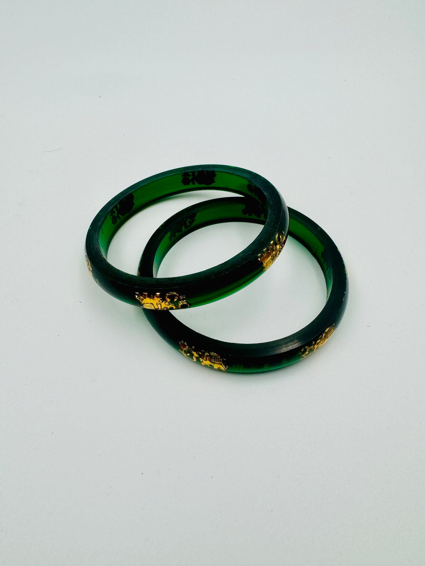 Stylish Acrylic Indian Bangle Set of 2 - JayKayBoutiqueOnline