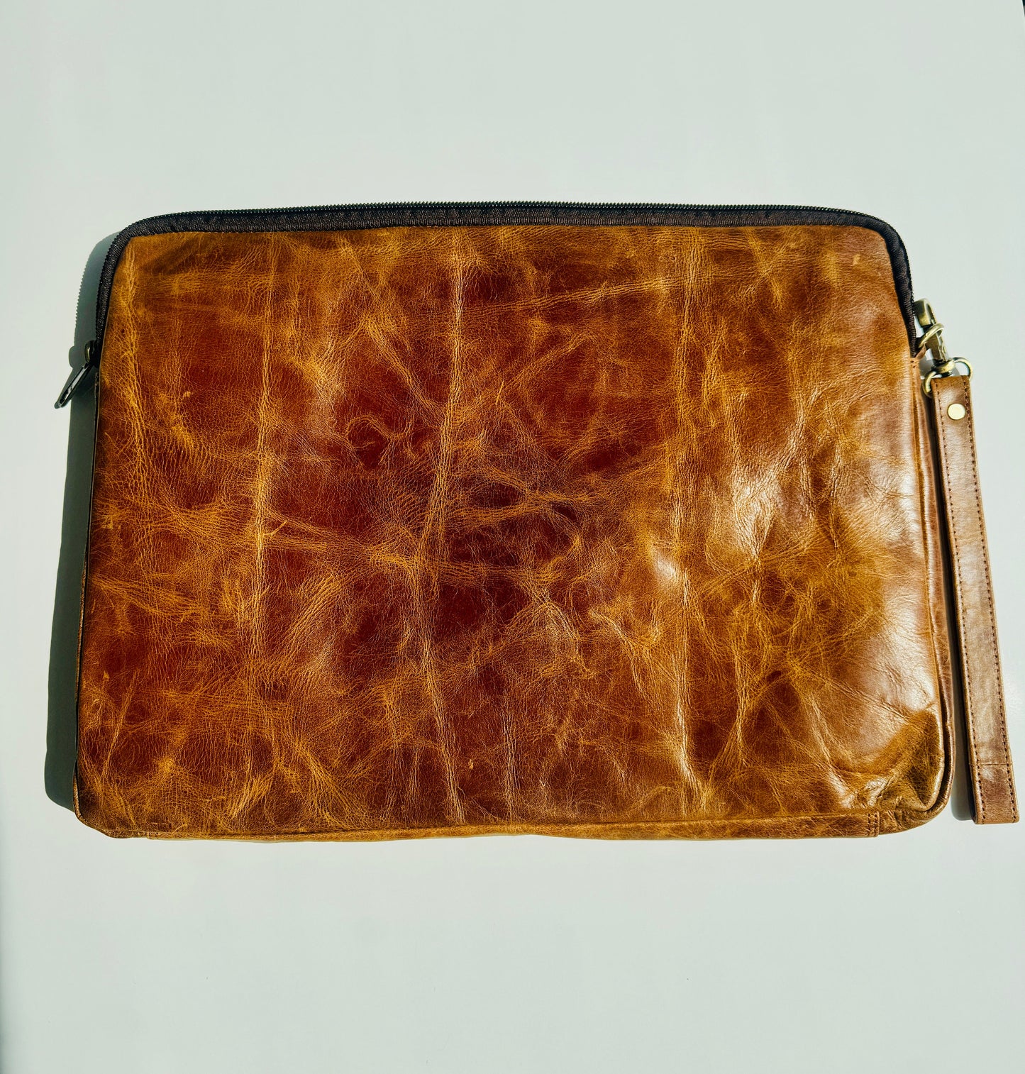 Premium Leather Laptop Case for 13-15" Laptops - JayKayBoutiqueOnline