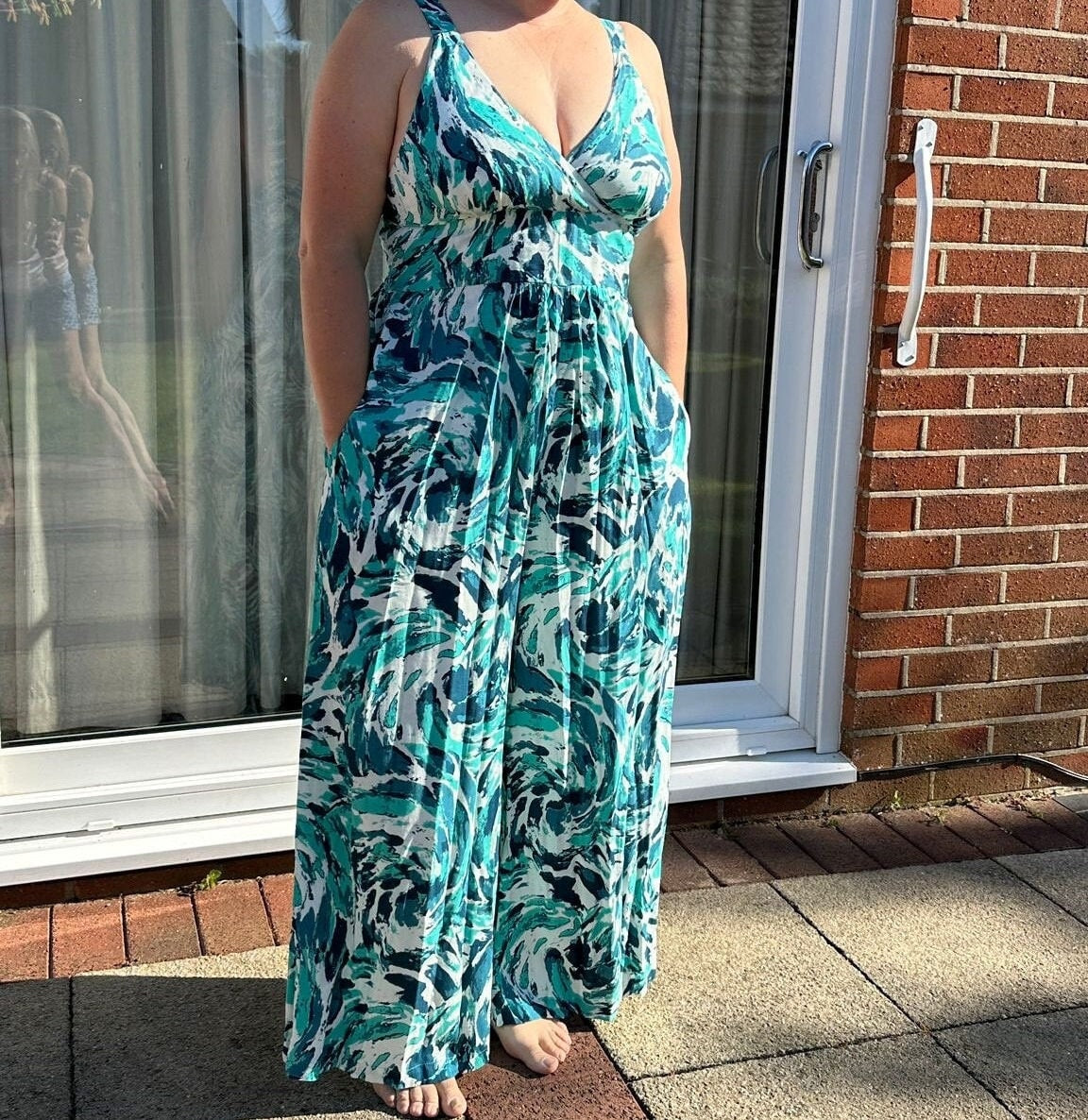 Jumpsuit Mono Wide Legged Jumpsuit with Flattering Stretch Waist (Sizes 6-14) - JayKayBoutiqueOnline