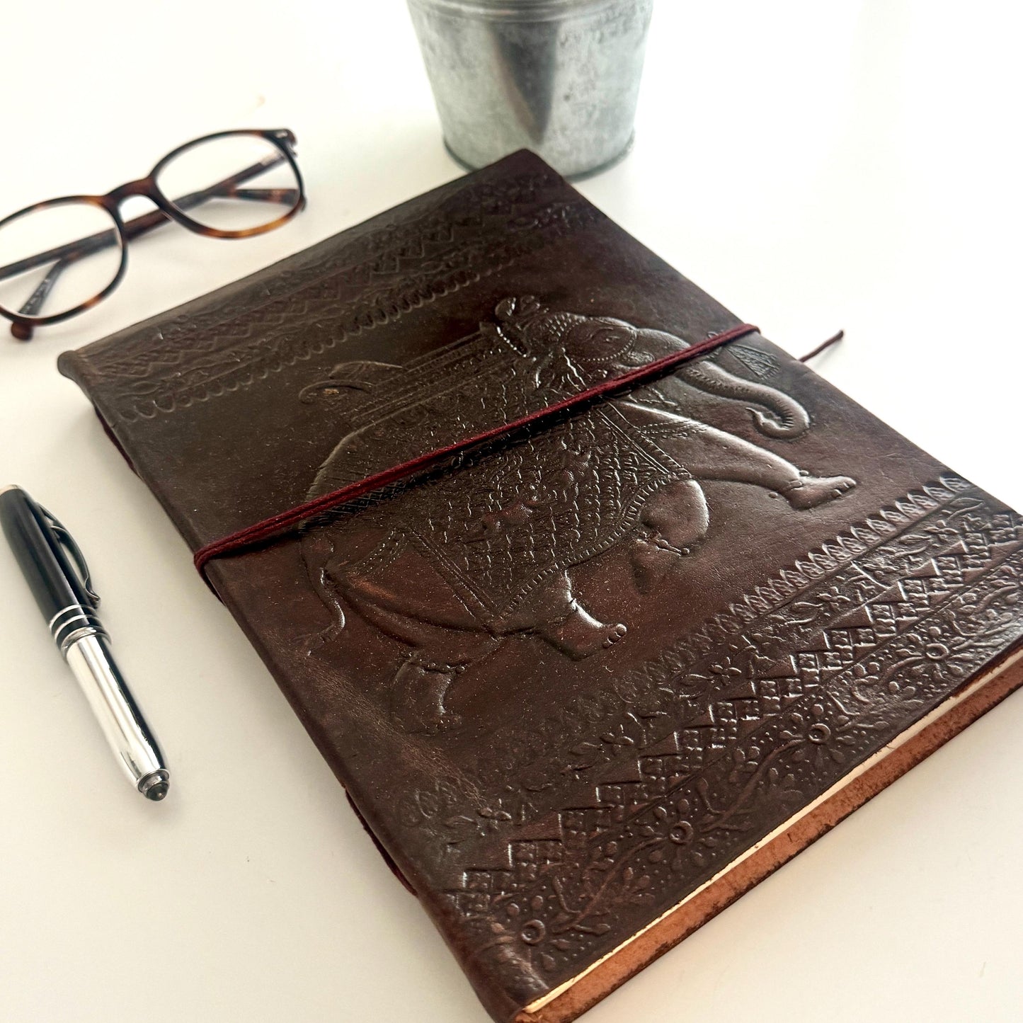 Leather Journal Notebook Sketchbook - JayKayBoutiqueOnline