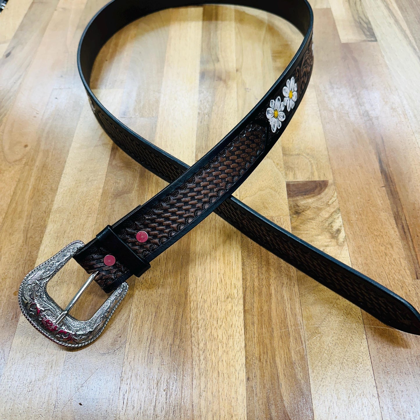 Western Leather Belt - JayKayBoutiqueOnline