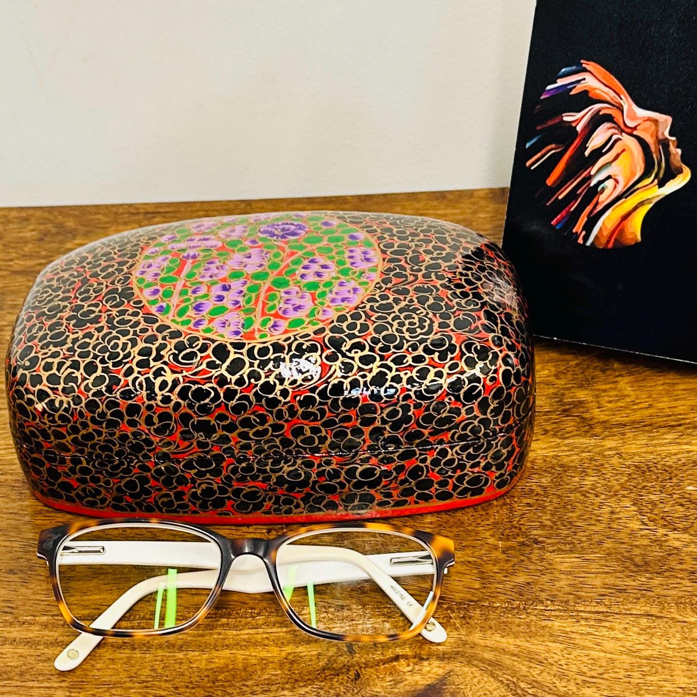 Hand Painted Kashmiri Trinket Box - JayKayBoutiqueOnline