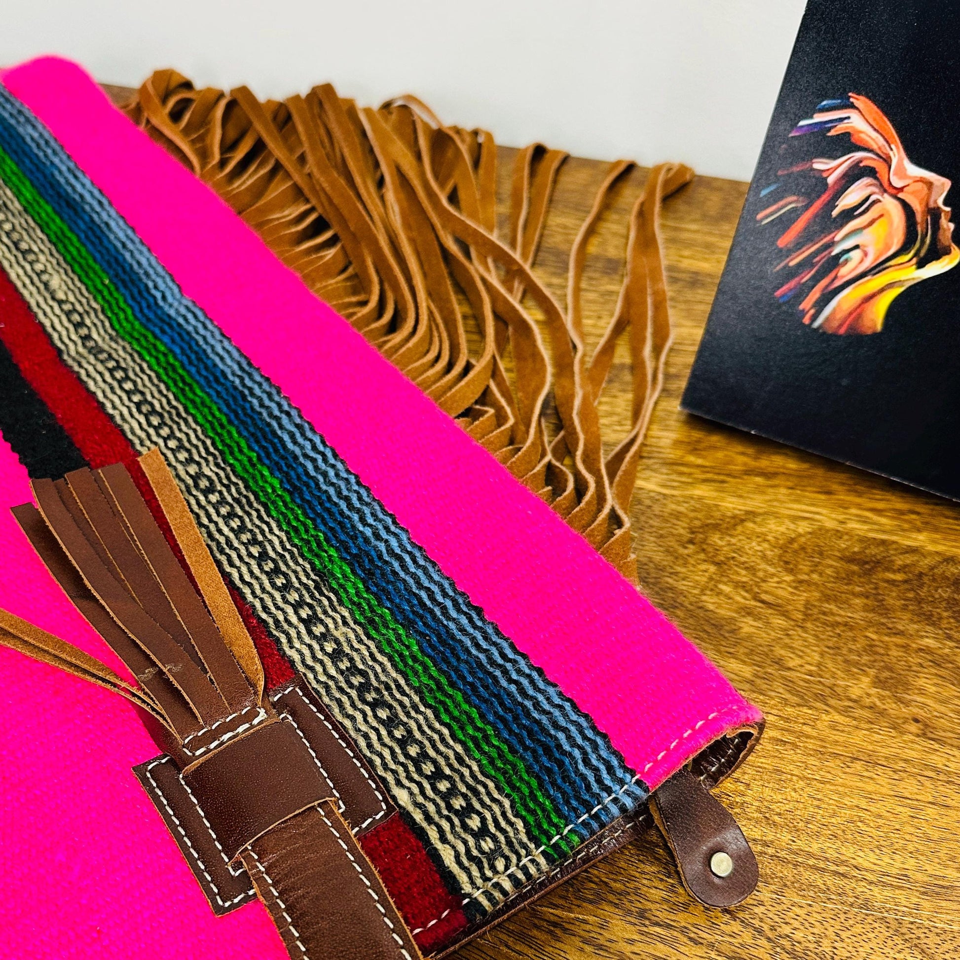 Aztec Leather Tote Bag - JayKayBoutiqueOnline