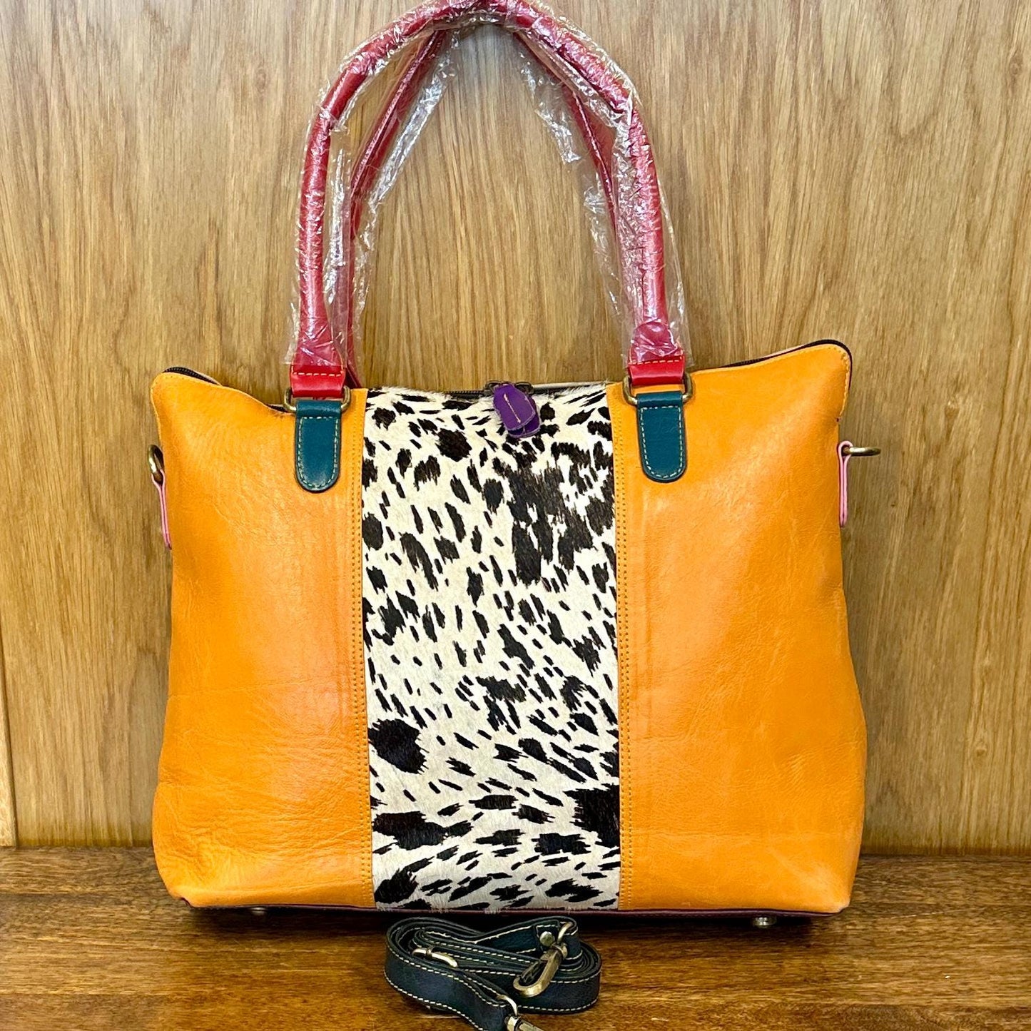 Recycled Leather Laptop Bag - JayKayBoutiqueOnline