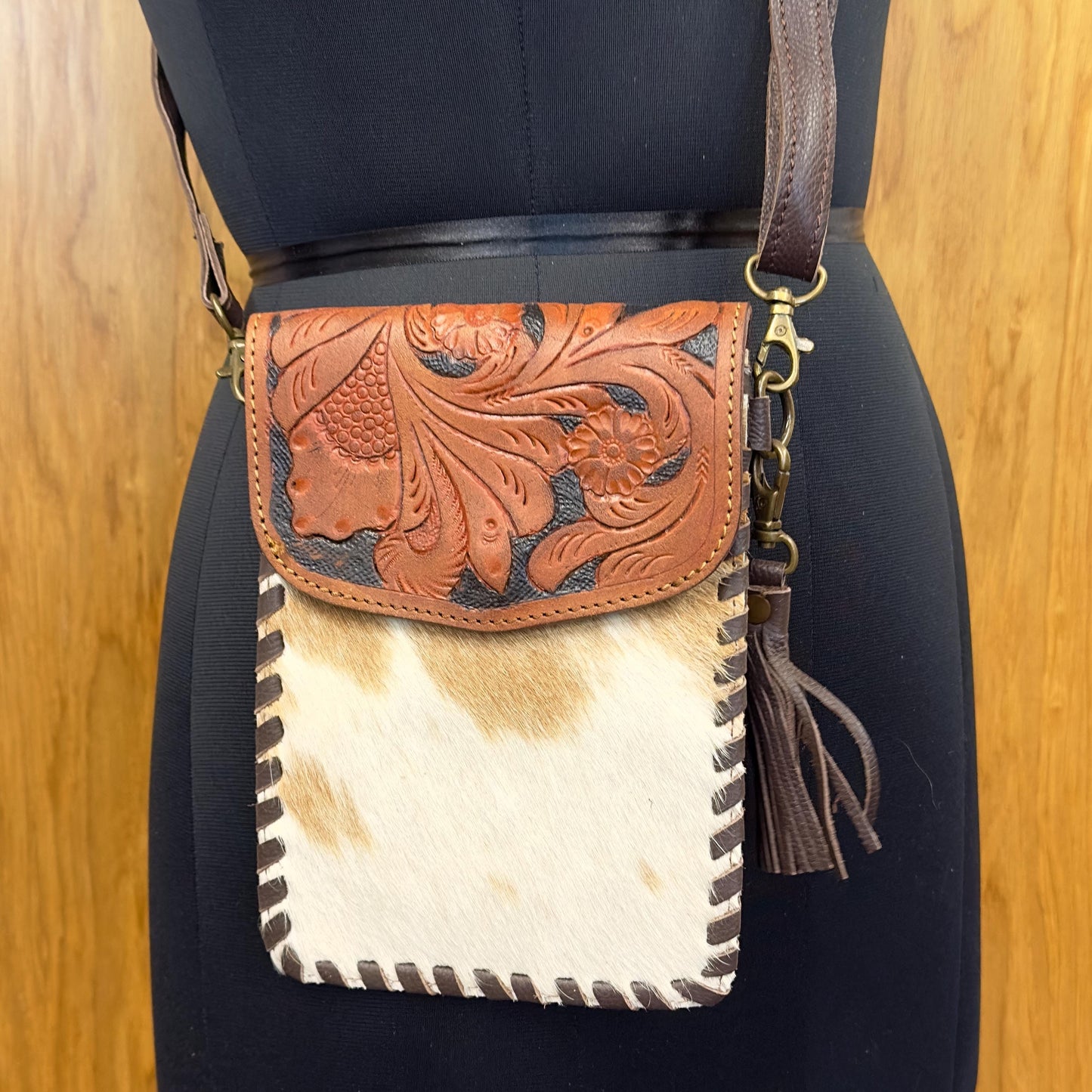 Leather and Hide Festival Hippie Boho Western Bag - JayKayBoutiqueOnline