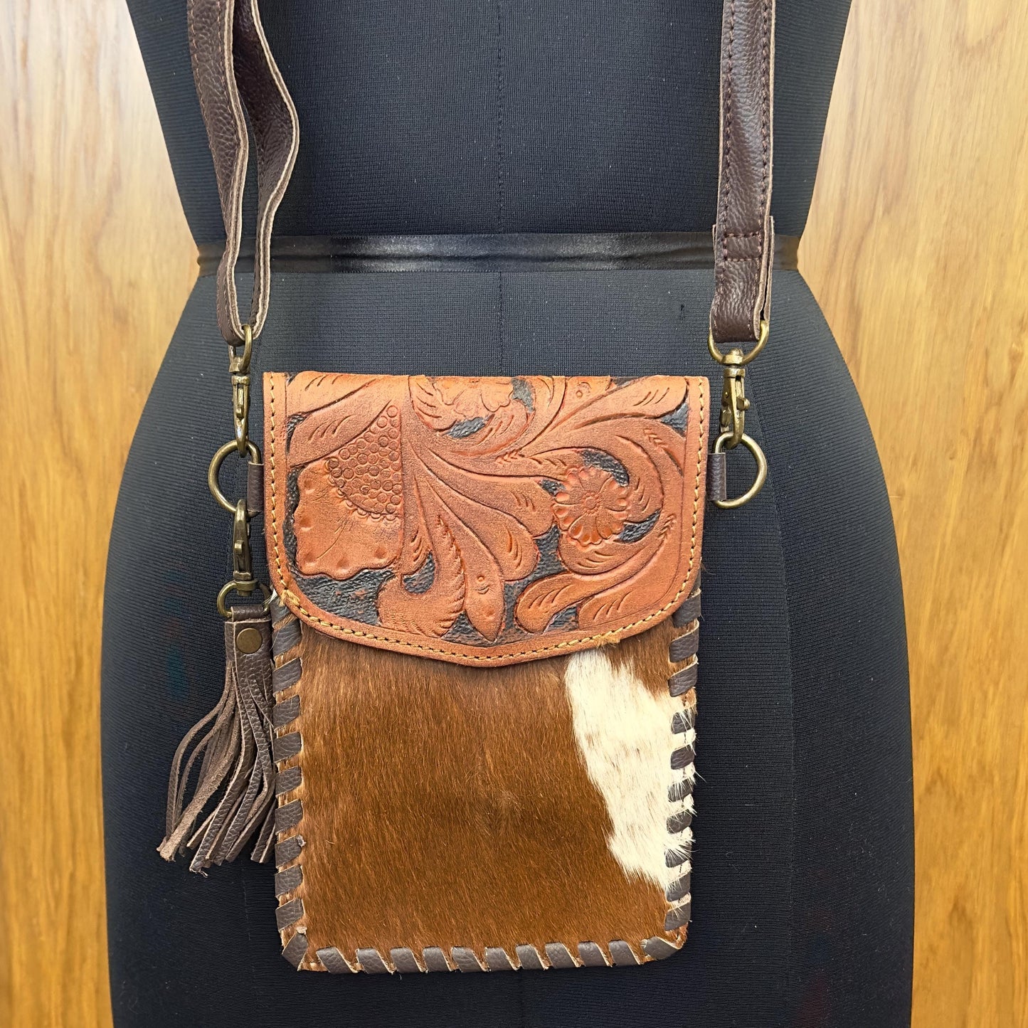 Leather and Hide Festival Hippie Boho Western Bag - JayKayBoutiqueOnline