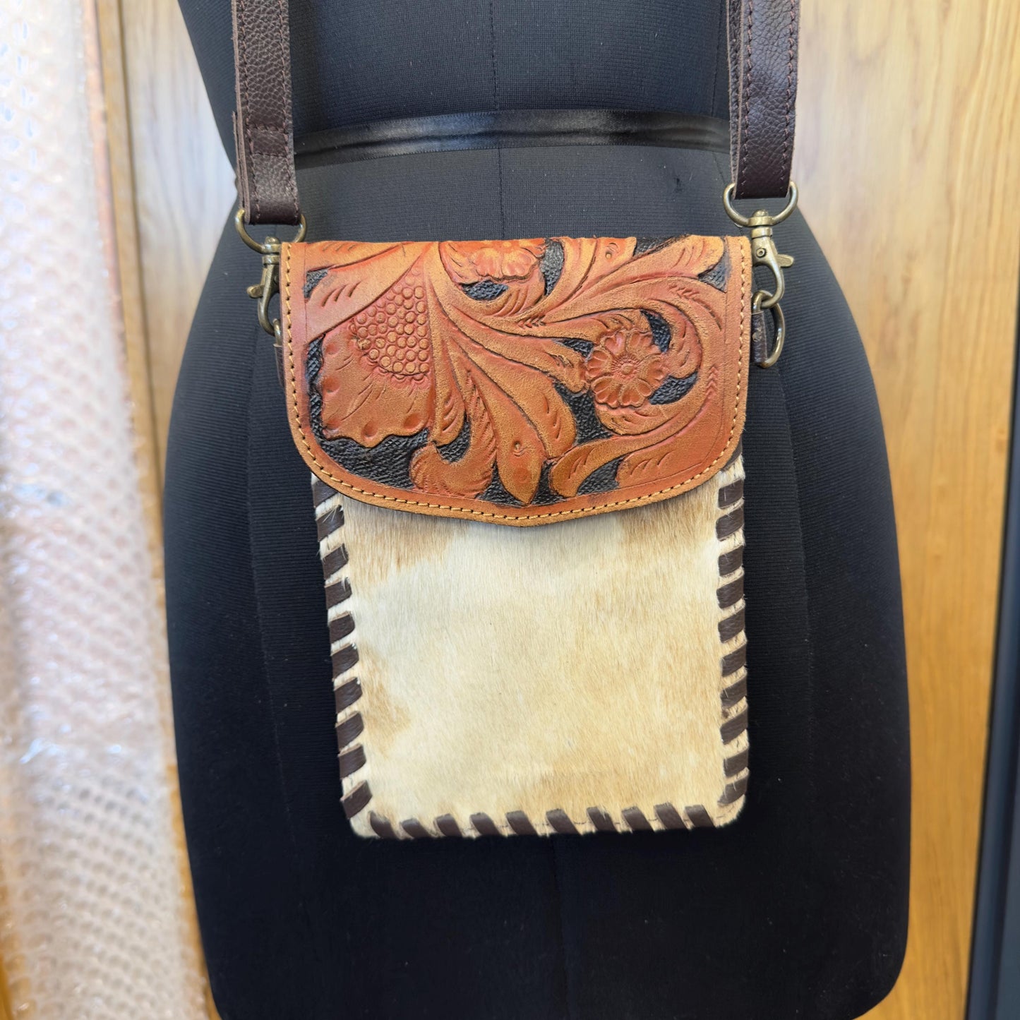 Leather and Hide Festival Hippie Boho Western Bag - JayKayBoutiqueOnline