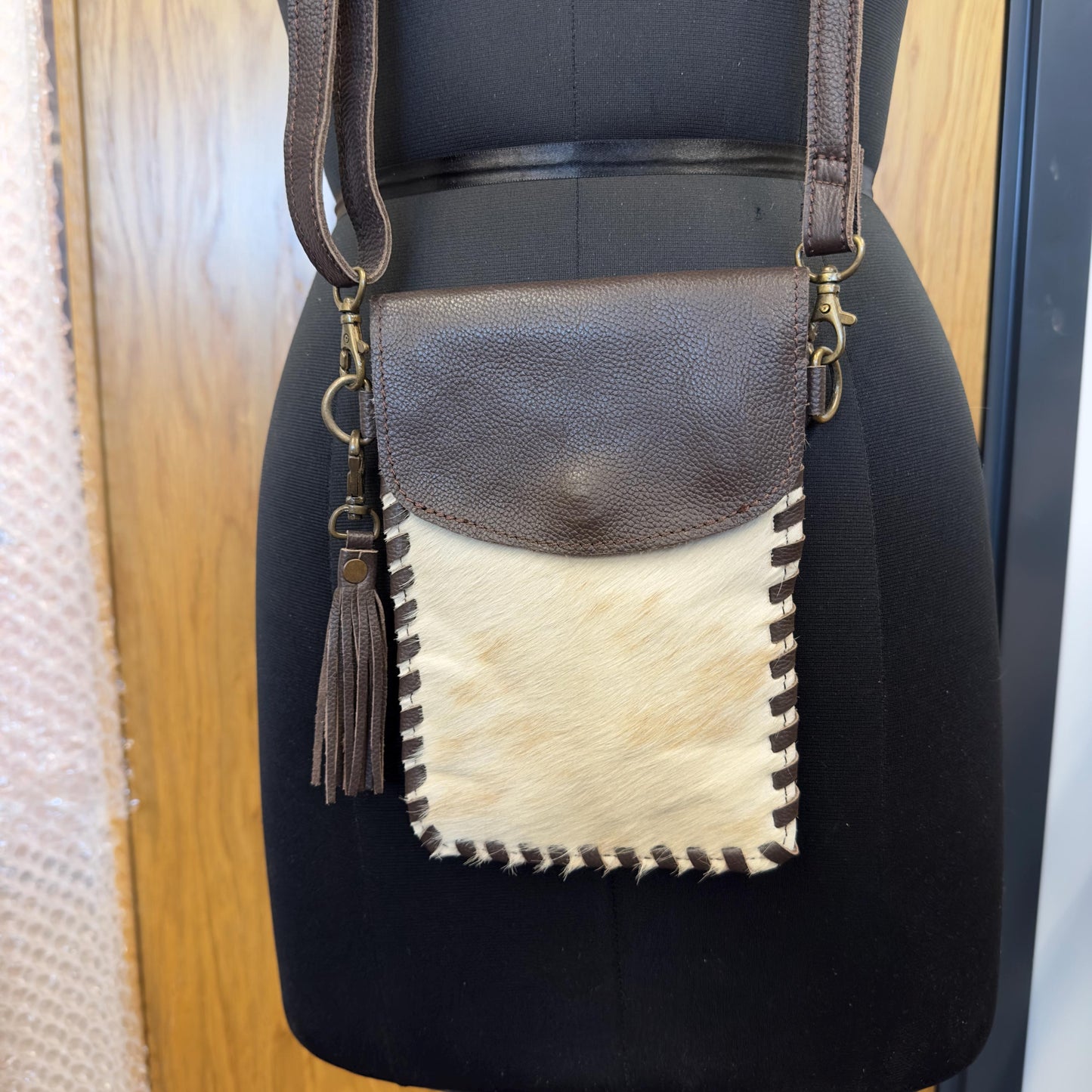 Leather and Hide Festival Hippie Boho Western Bag - JayKayBoutiqueOnline