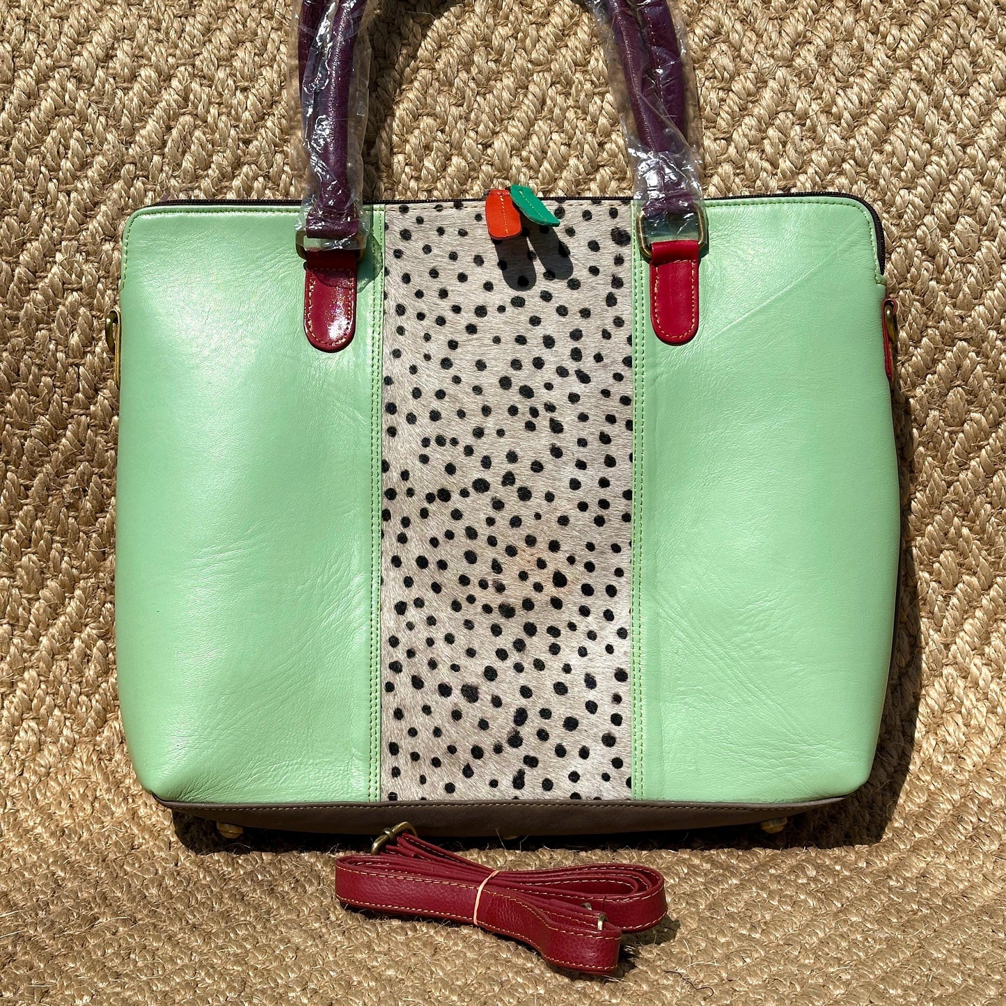 Recycled Leather Laptop Bag - JayKayBoutiqueOnline