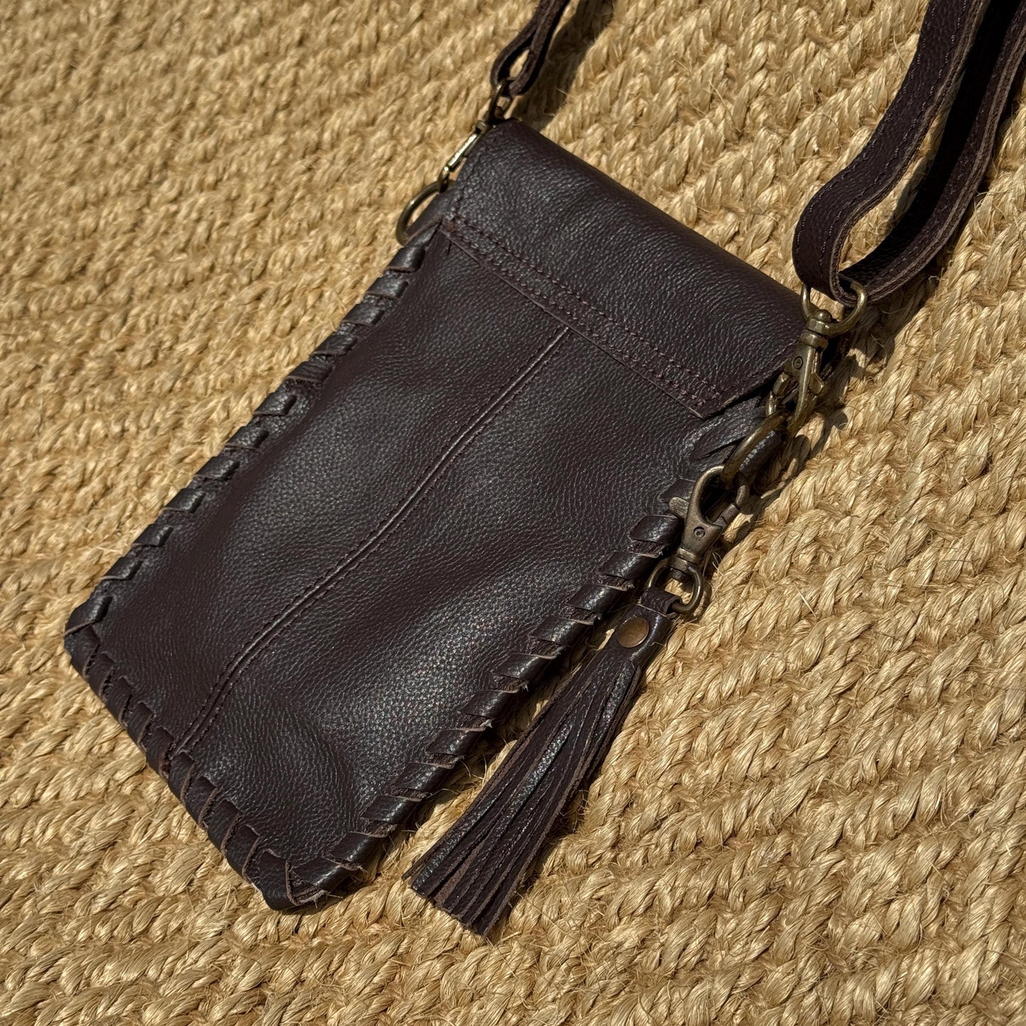 Leather and Hide Festival Hippie Boho Western Bag - JayKayBoutiqueOnline