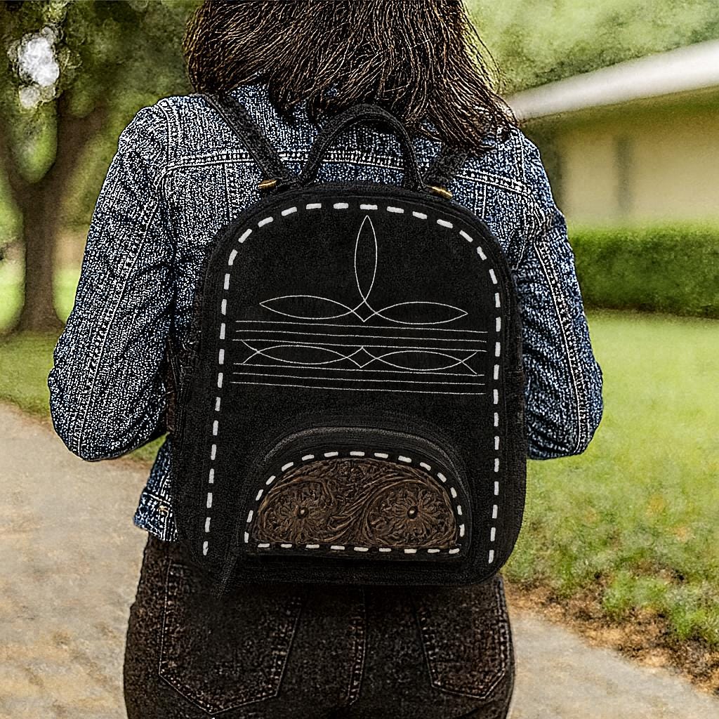 3 in 1 Western Style Backpack Bag, Shoulder Bag and Crossbody Bag - JayKayBoutiqueOnline