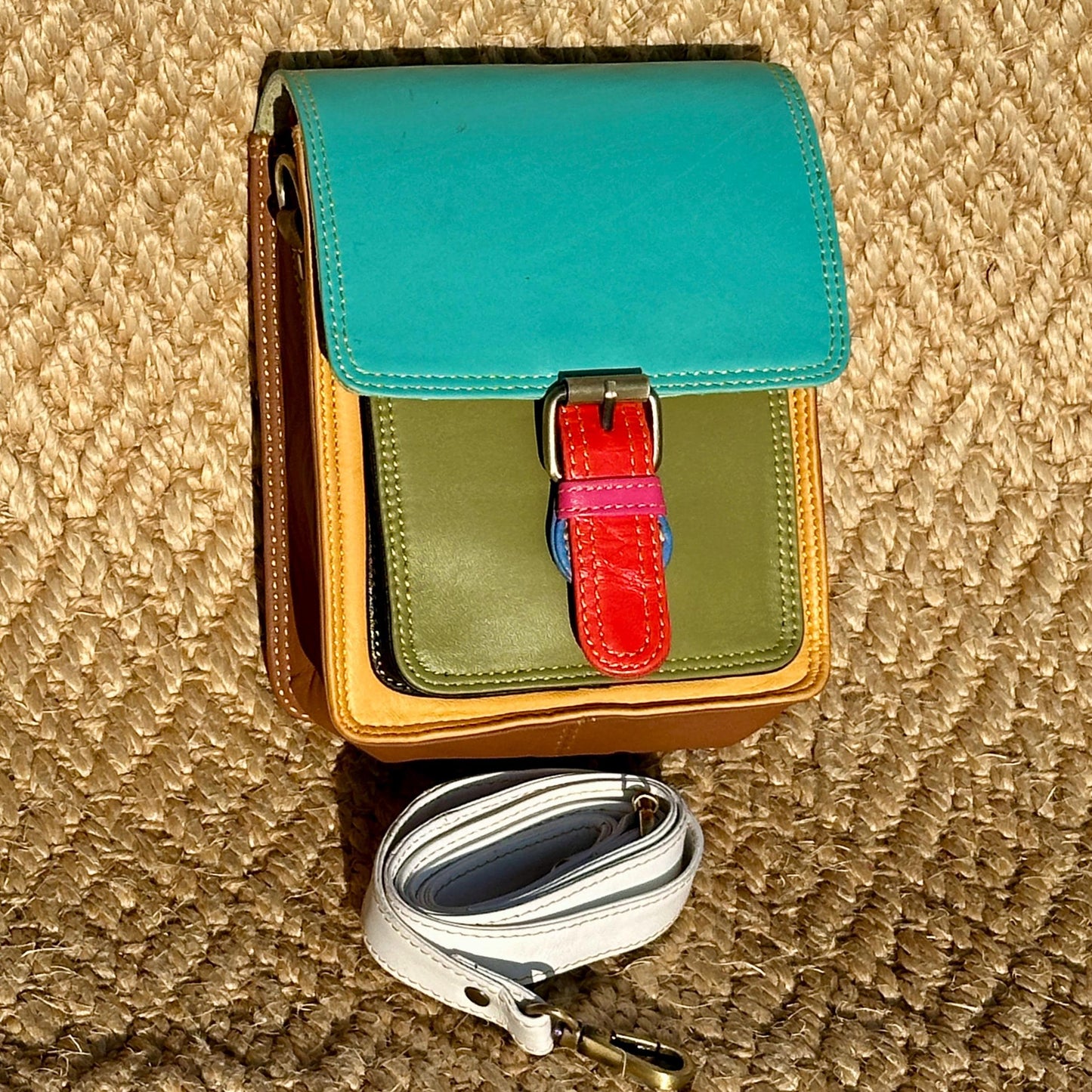 Leather Cross Body Bag - JayKayBoutiqueOnline