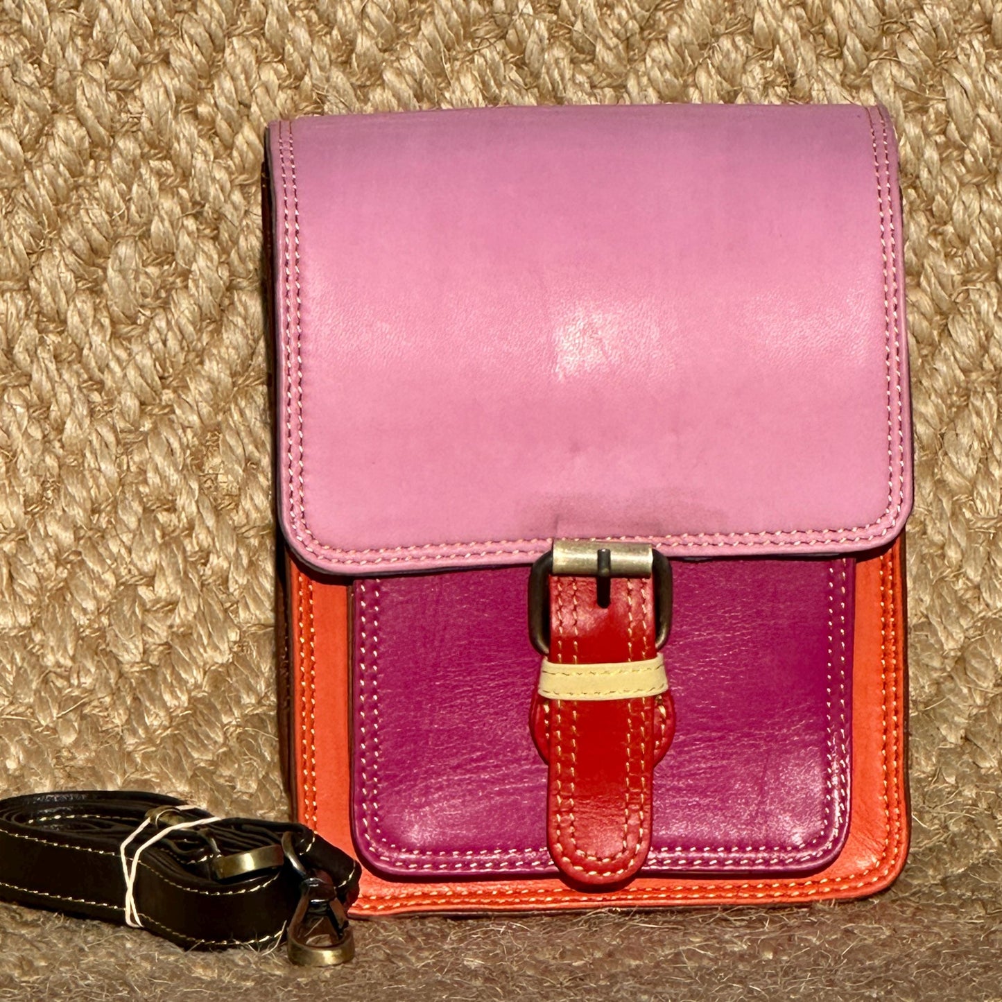 Leather Cross Body Bag - JayKayBoutiqueOnline