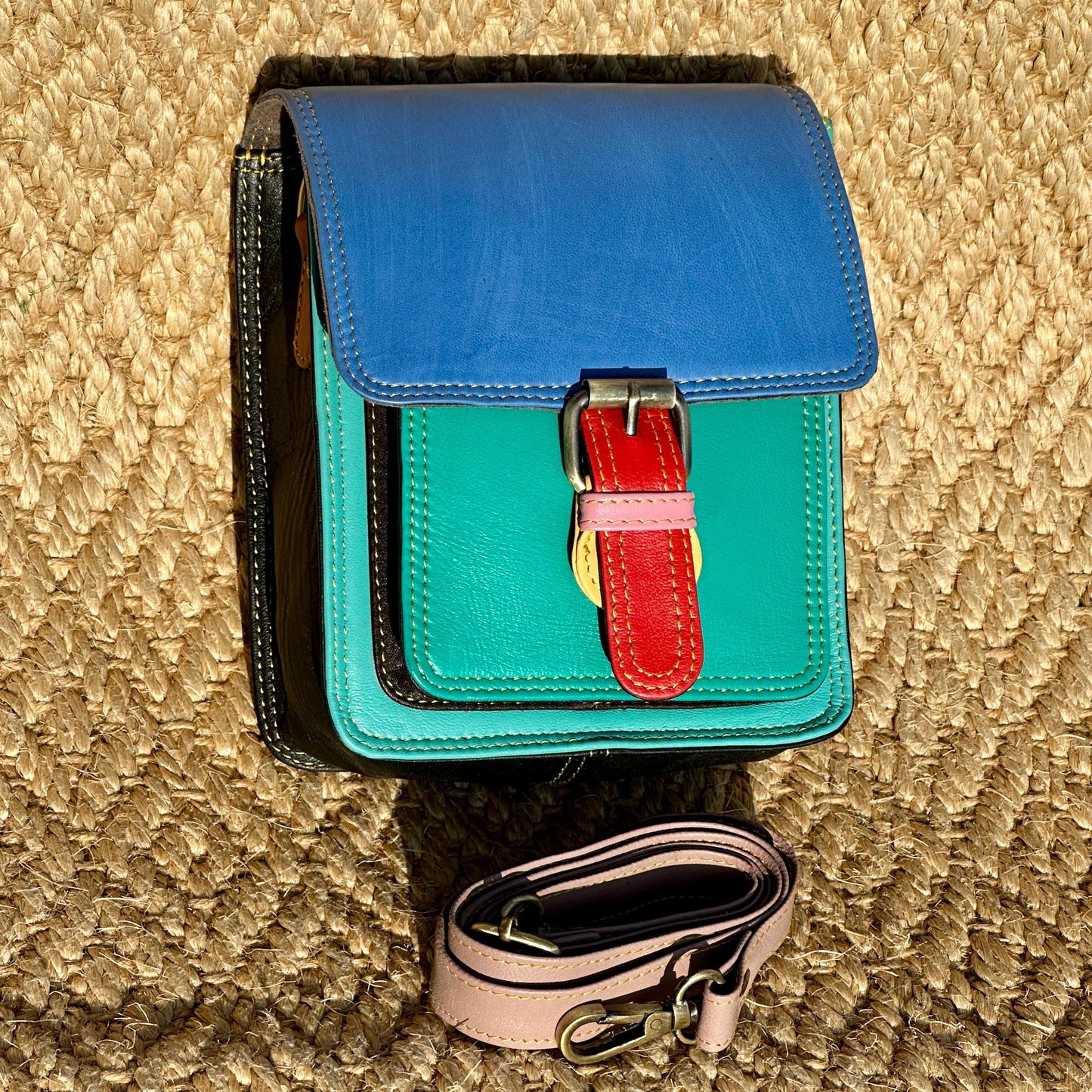 Leather Cross Body Bag - JayKayBoutiqueOnline