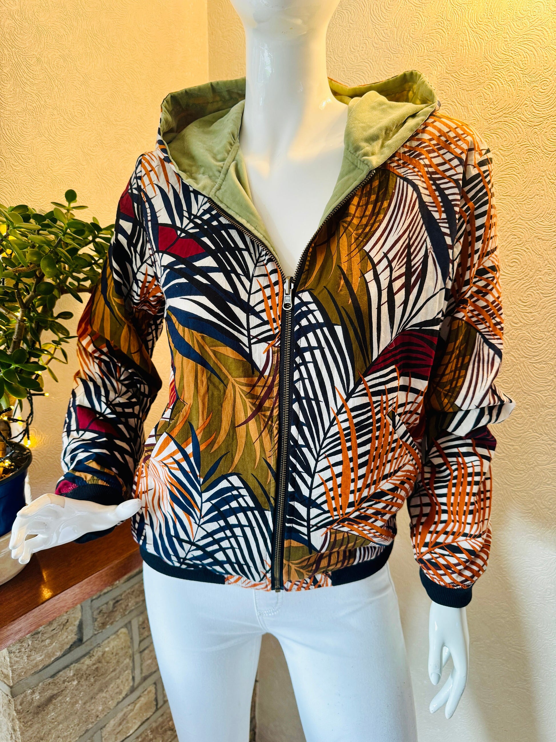 Reversible Hoody Velvet Cotton - JayKayBoutiqueOnline