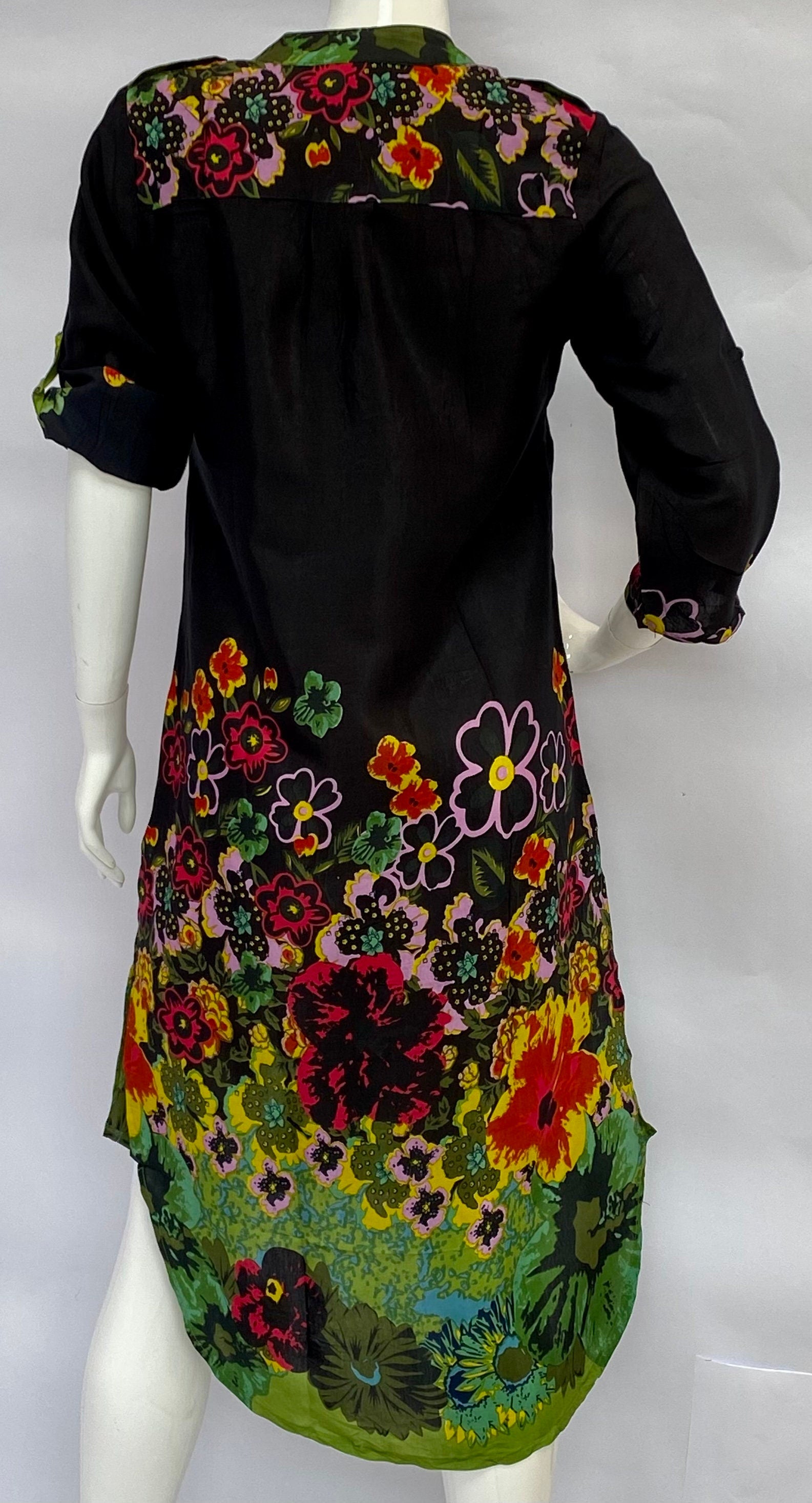 Shirt Dress with side splits - JayKayBoutiqueOnline