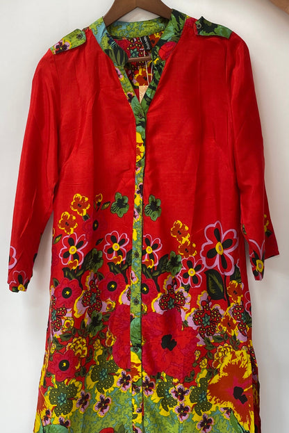 Shirt Dress with side splits - JayKayBoutiqueOnline