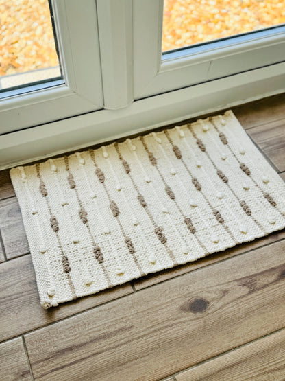 Eco-Friendly Hemp Doormat - 13.5" x 19" - JayKayBoutiqueOnline