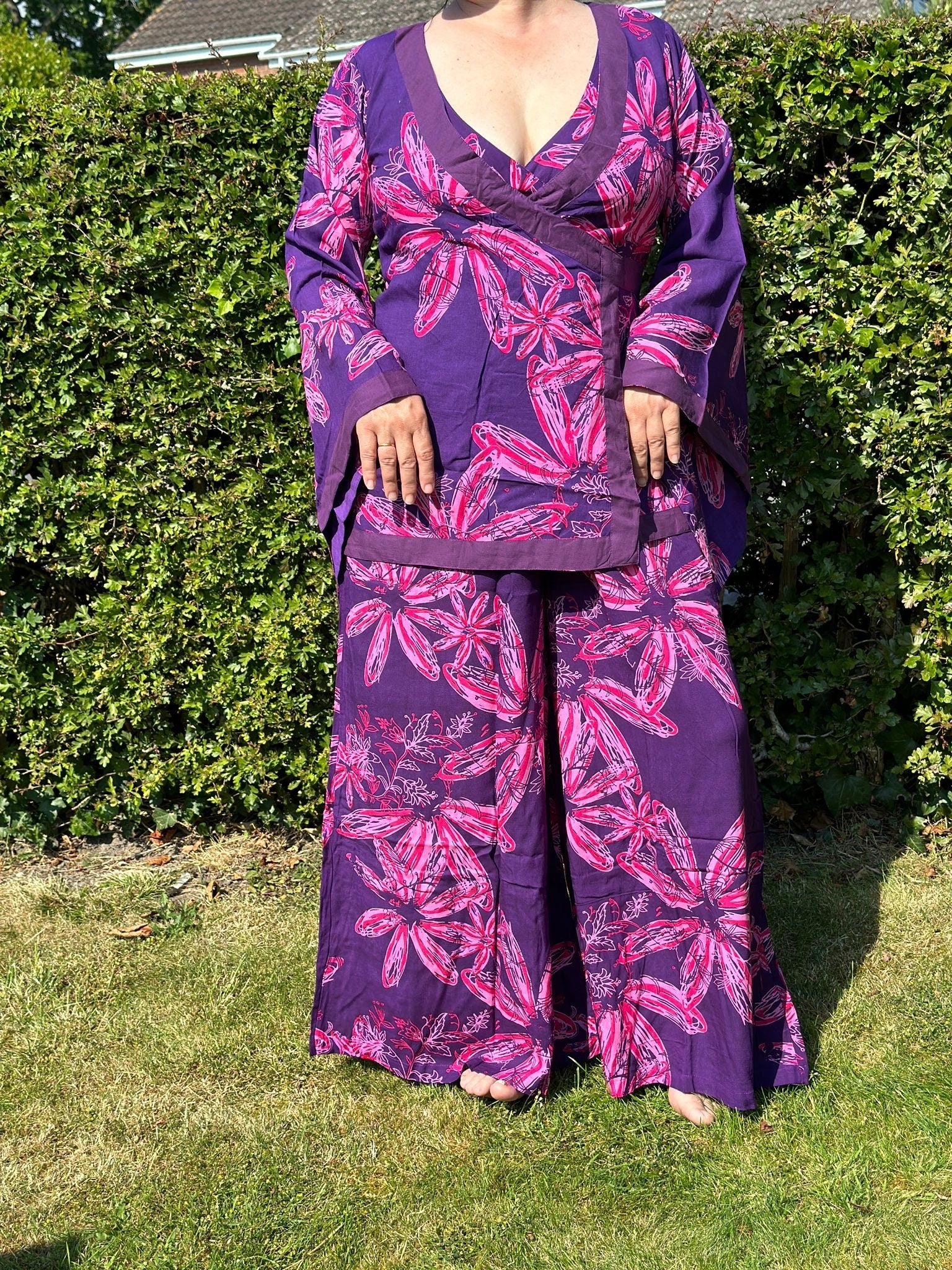 Wide Leg Rayon Jumpsuit - JayKayBoutiqueOnline