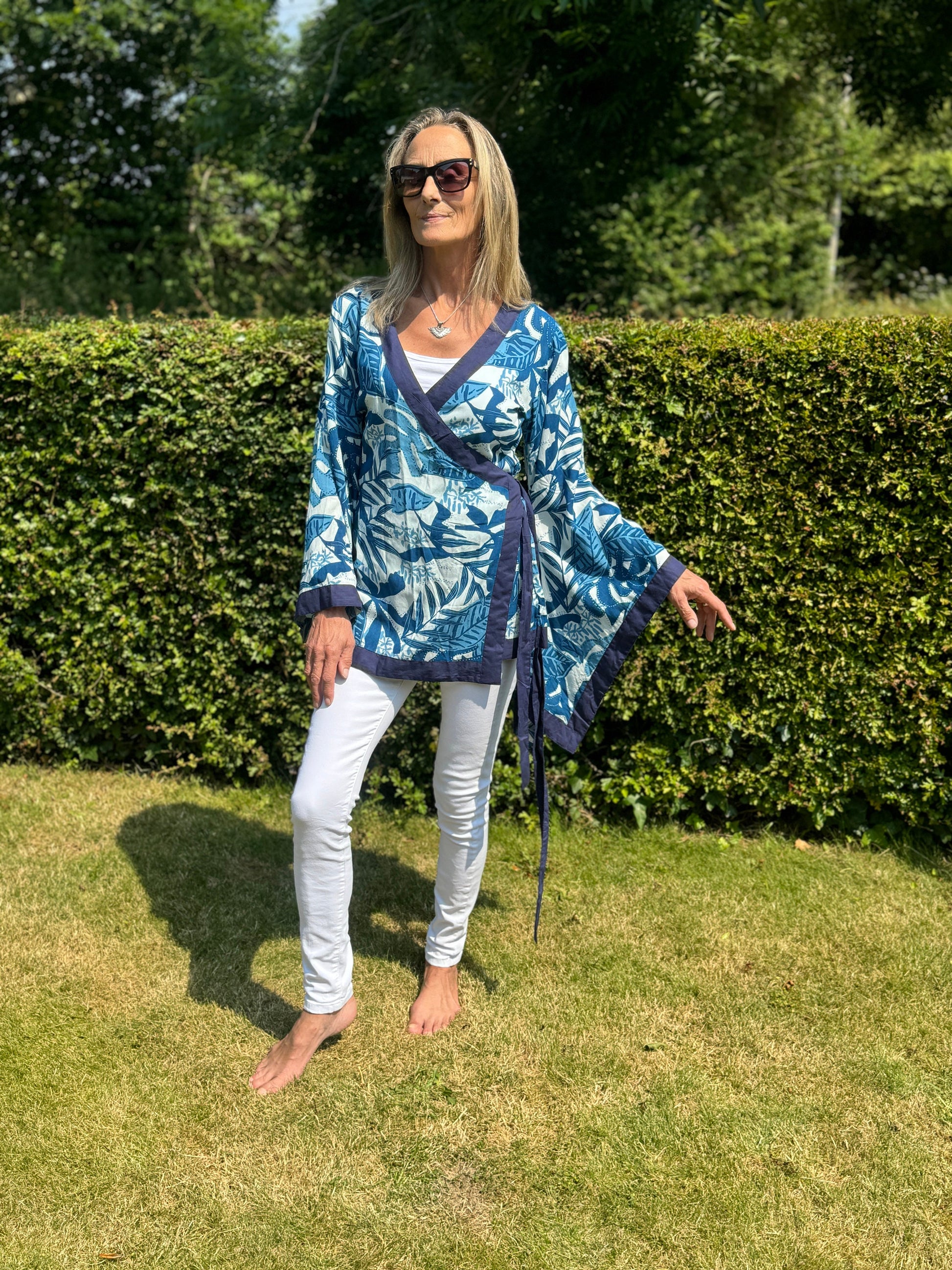 Rayon Kimono Wrap Top - JayKayBoutiqueOnline