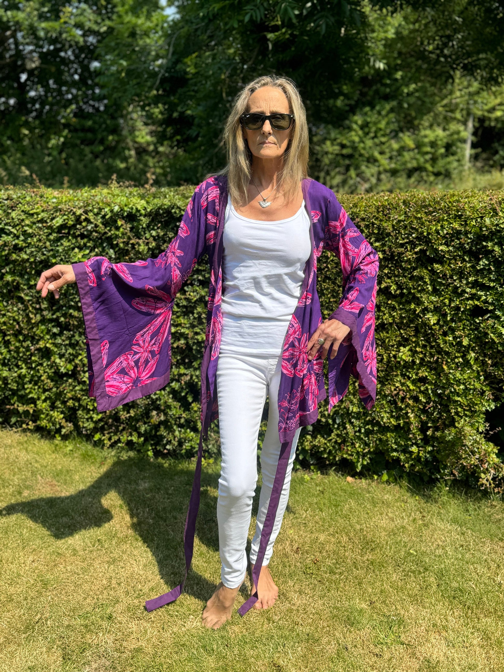 Rayon Kimono Wrap Top - JayKayBoutiqueOnline