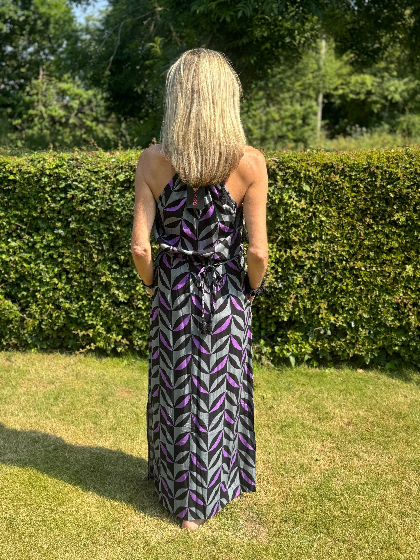 Rayon Maxi Dress - JayKayBoutiqueOnline