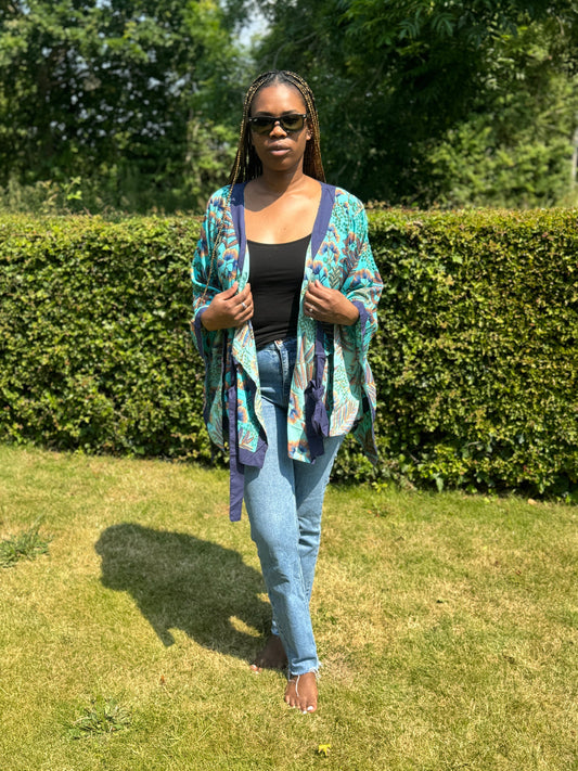 Rayon Kimono Wrap Top - JayKayBoutiqueOnline