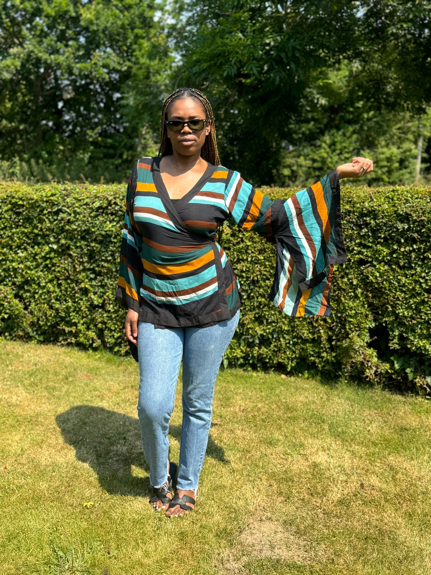 Rayon Kimono Wrap Top - JayKayBoutiqueOnline