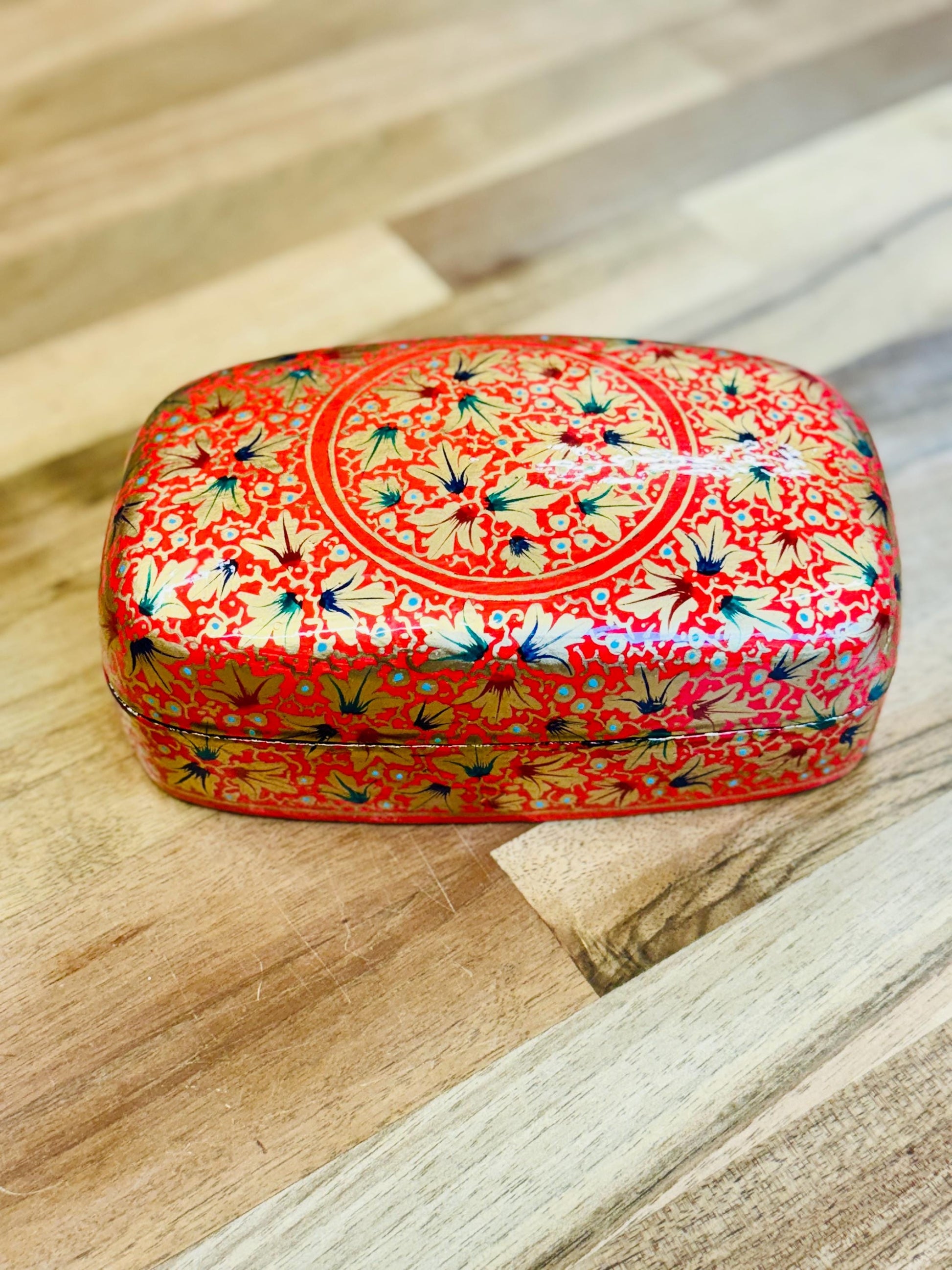 Kashmiri Trinket Curio Box Hand Crafted - JayKayBoutiqueOnline