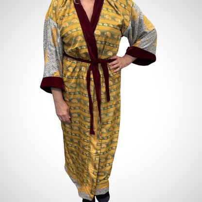 Robe Reversible Velvet Robe - JayKayBoutiqueOnline