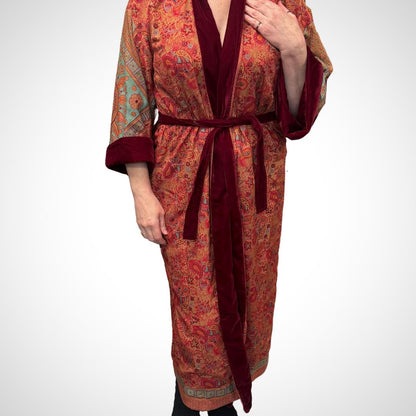 Robe Reversible Velvet Robe - JayKayBoutiqueOnline