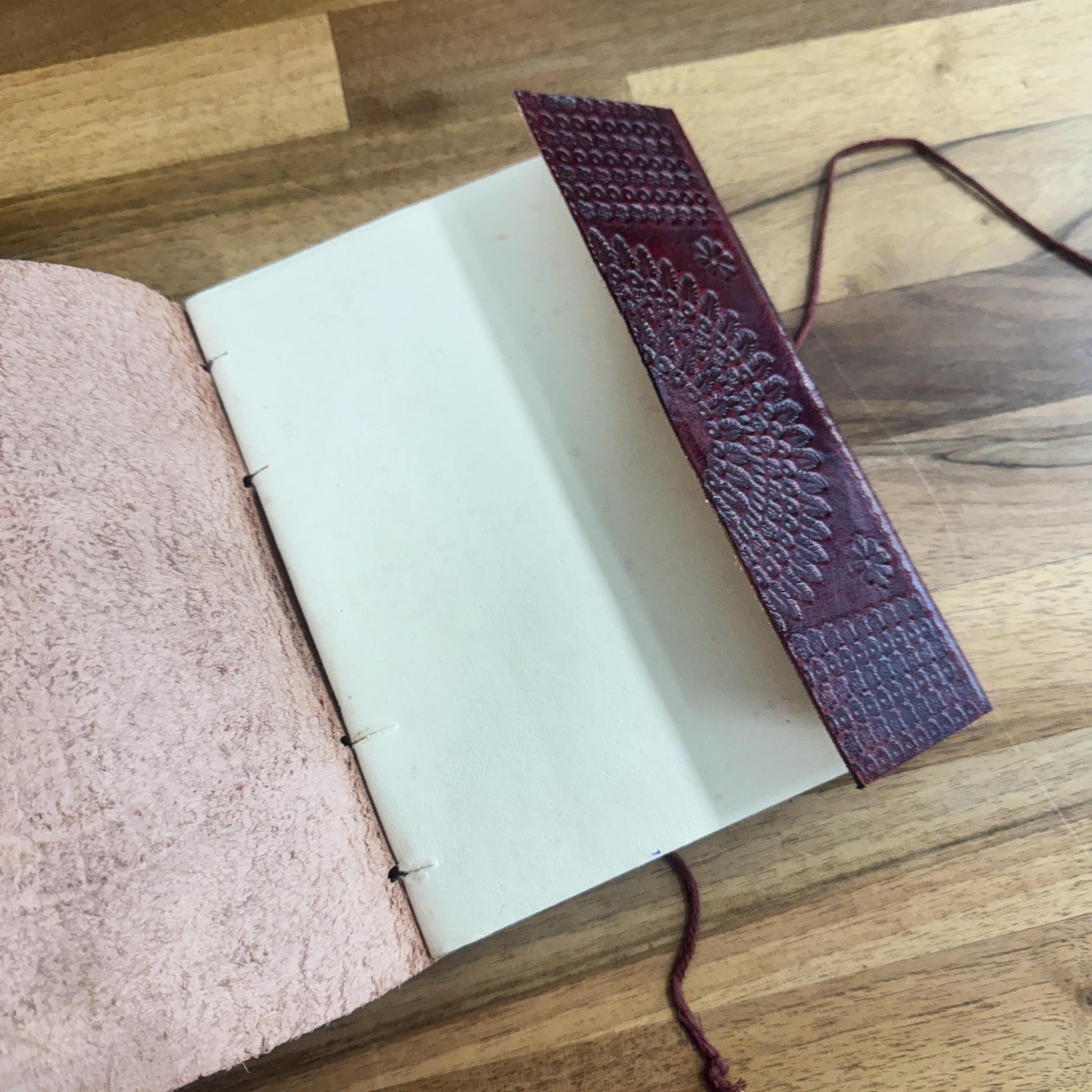 Handmade Leather Blank Spell Book Journal - JayKayBoutiqueOnline