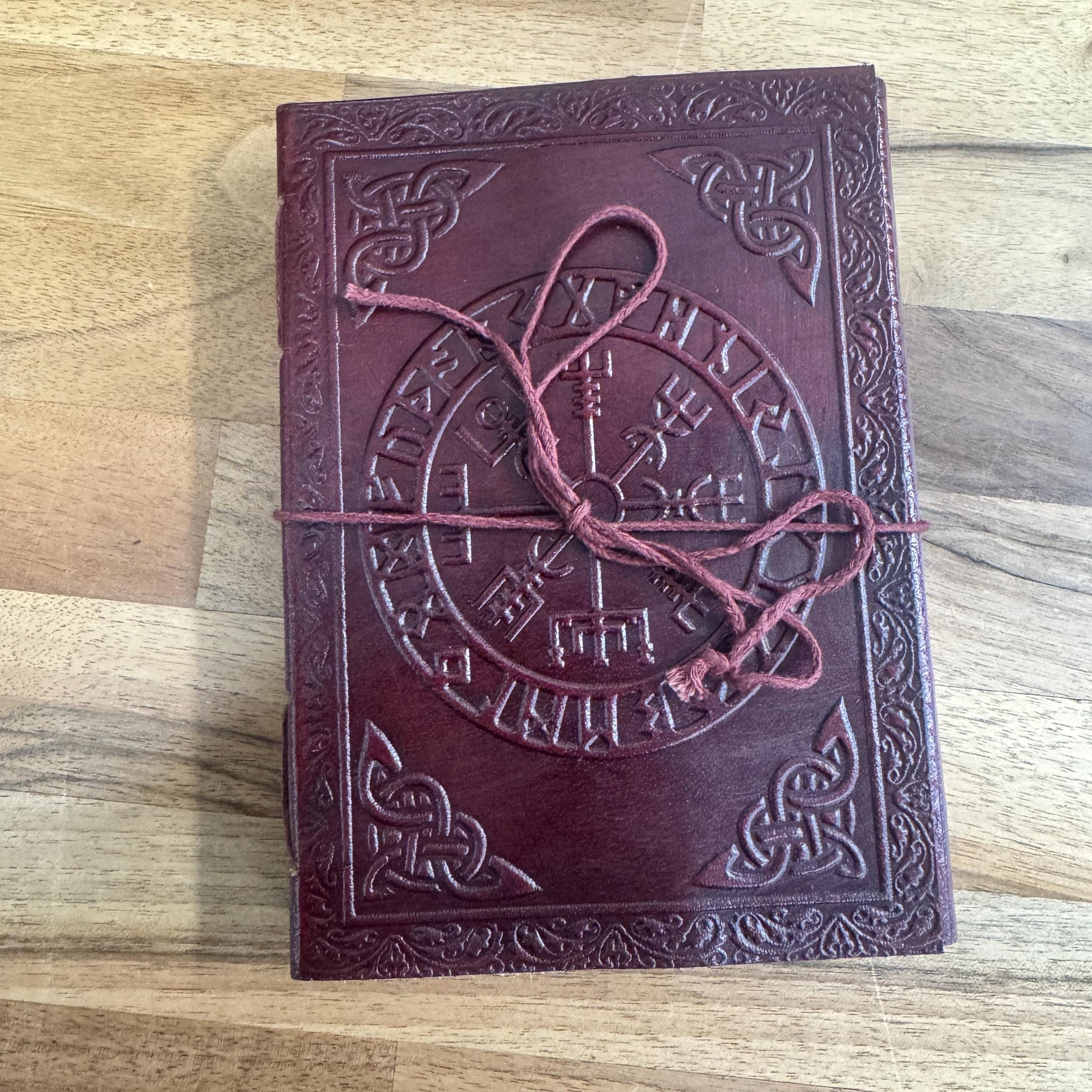 Handmade Leather Blank Spell Book Journal - JayKayBoutiqueOnline