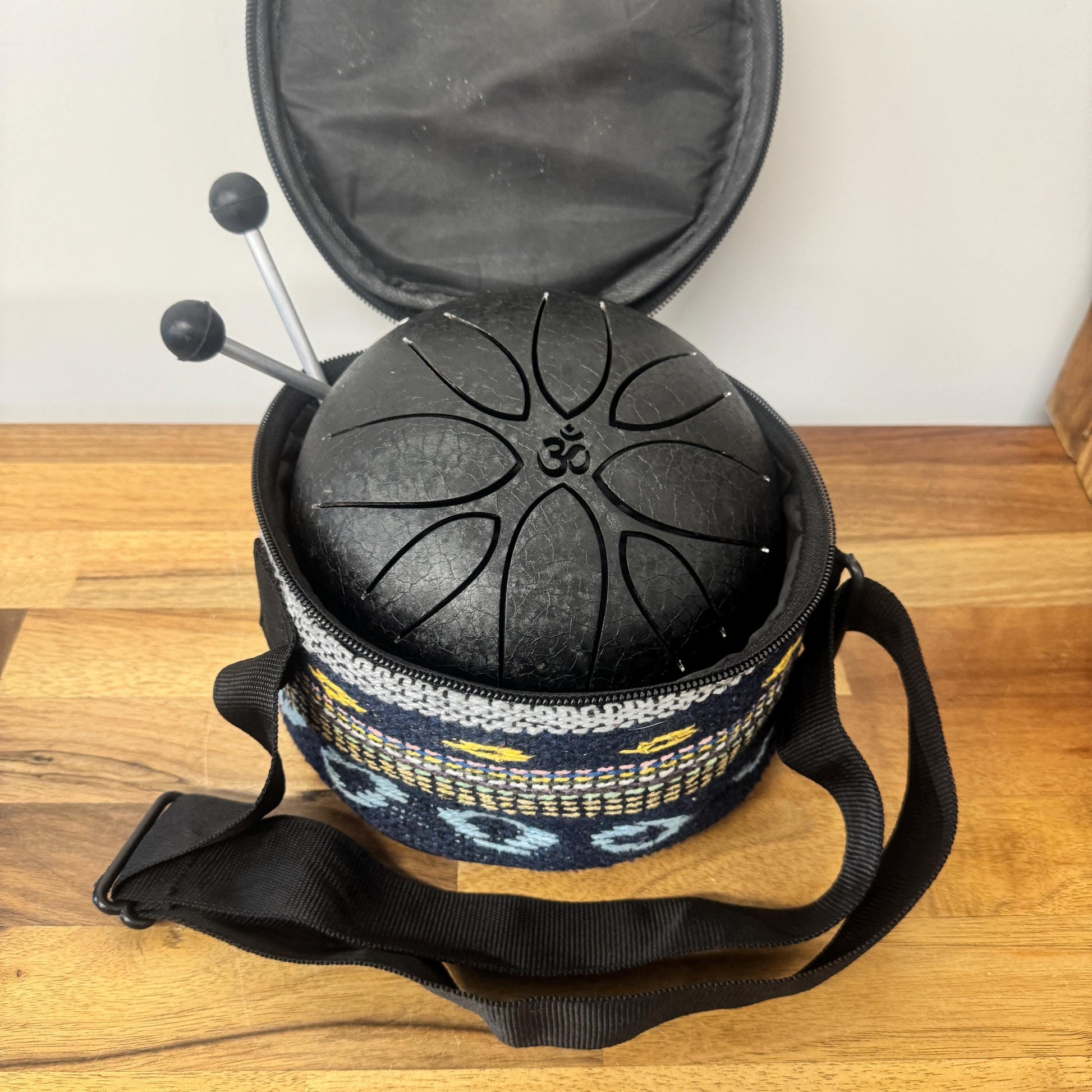 Tuned Steel Tongue Drum 6" with Carry Case - JayKayBoutiqueOnline