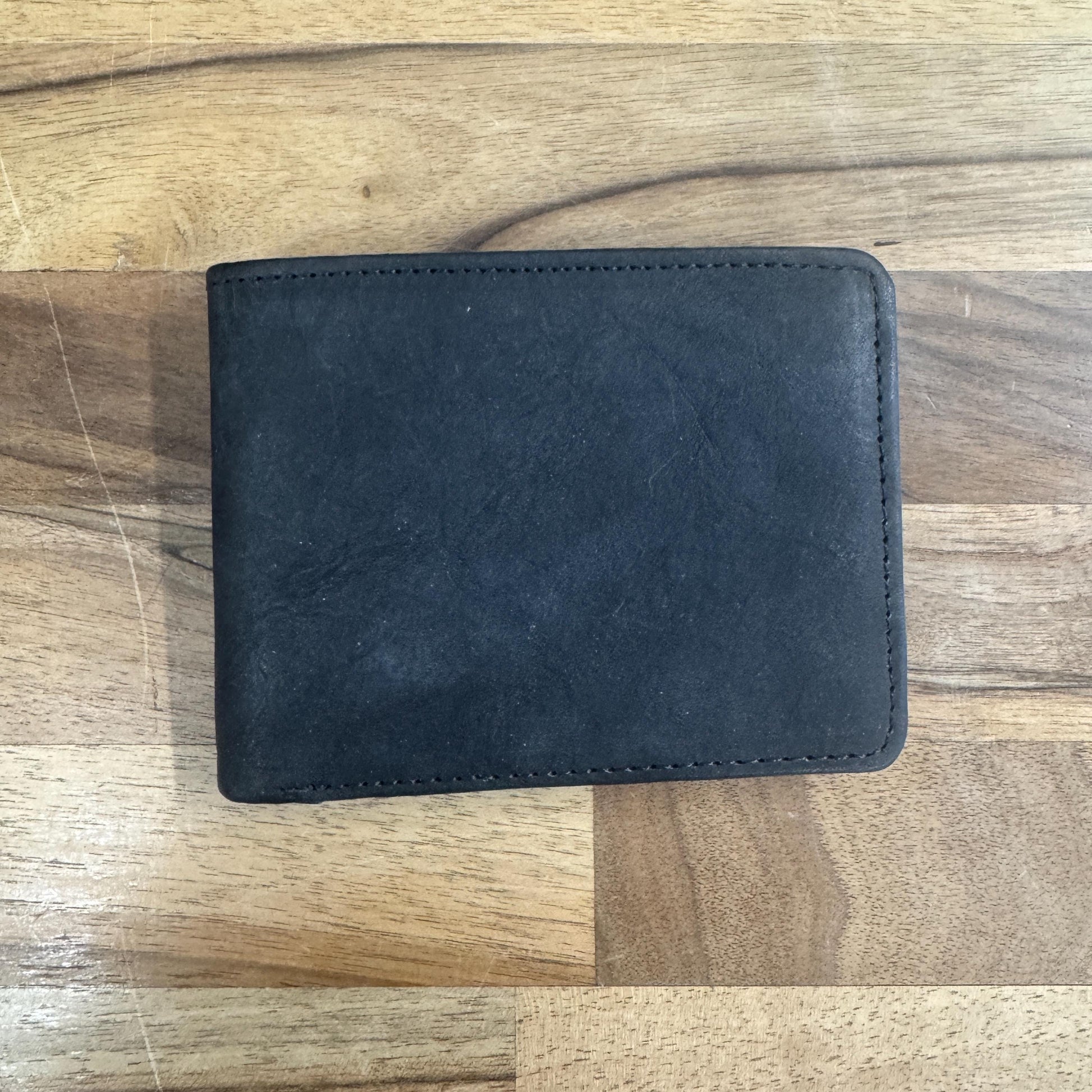 Slim Brown Leather Wallet for Men - JayKayBoutiqueOnline