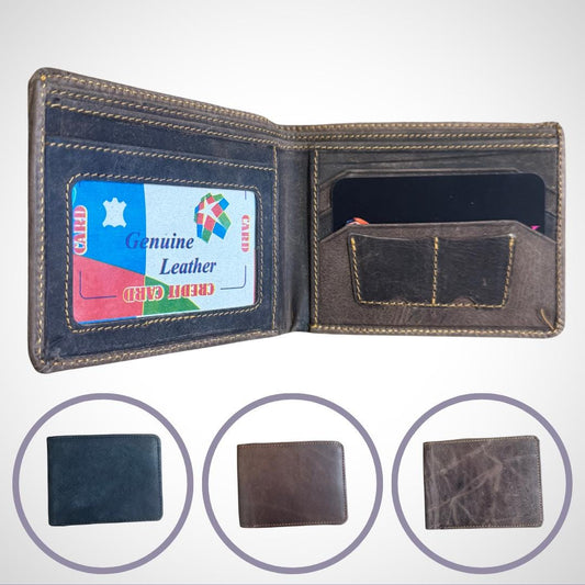 Mens Leather Wallet - JayKayBoutiqueOnline