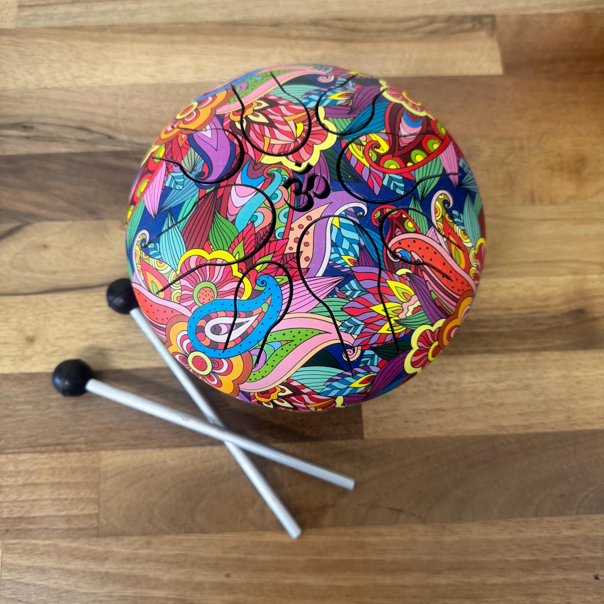 Tuned Steel Tongue Drum 6" with Carry Case - JayKayBoutiqueOnline