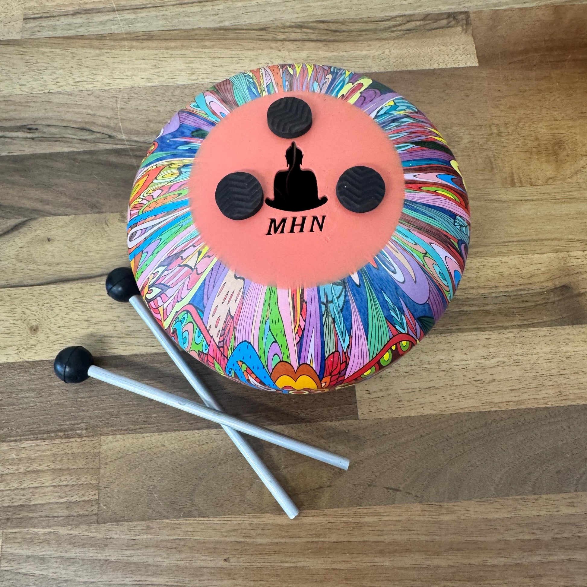 Tuned Steel Tongue Drum 6" with Carry Case - JayKayBoutiqueOnline
