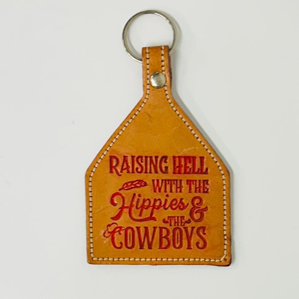Large Leather Keyring - JayKayBoutiqueOnline