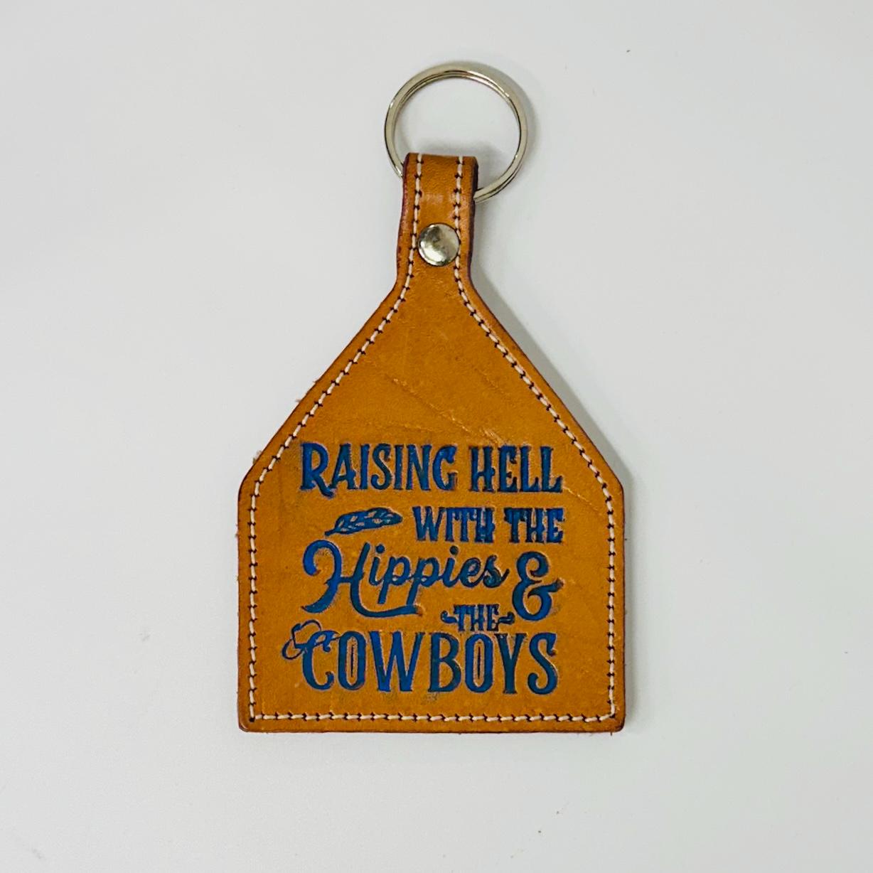 Large Leather Keyring - JayKayBoutiqueOnline