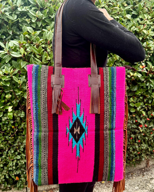 Large Leather Laptop Deep Tote Shoulder Bag - JayKayBoutiqueOnline