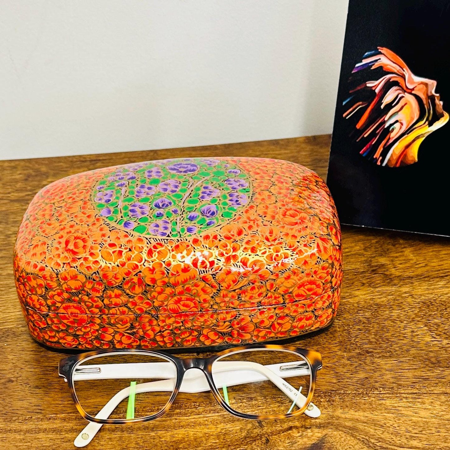 Hand Painted Kashmiri Trinket Box - JayKayBoutiqueOnline