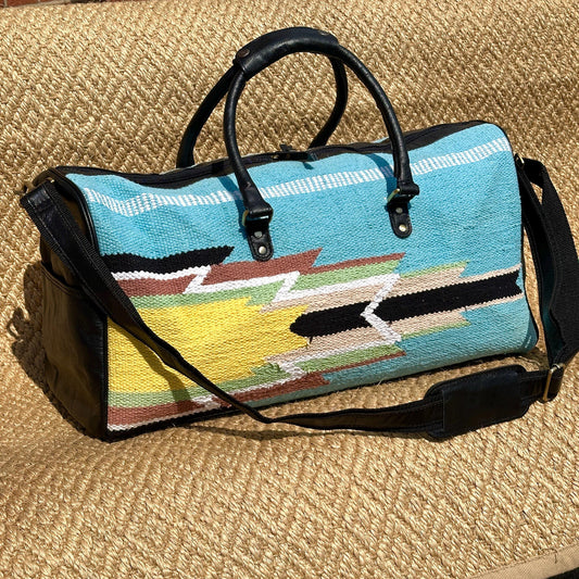 Hemp Kilim Duffel Bag - JayKayBoutiqueOnline