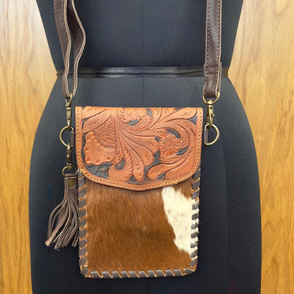 Leather and Hide Festival Hippie Boho Western Bag - JayKayBoutiqueOnline
