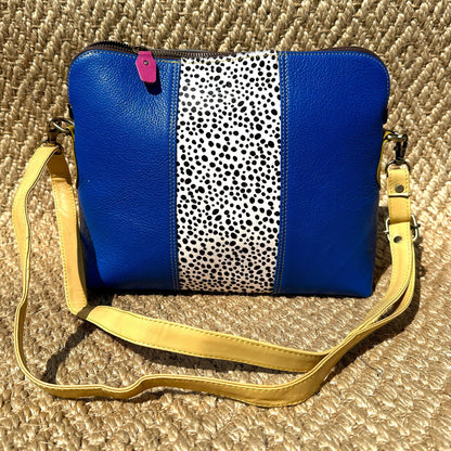 Upcycled Leather Crossbody Bag - JayKayBoutiqueOnline