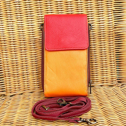 Leather Phone Bag Women - JayKayBoutiqueOnline