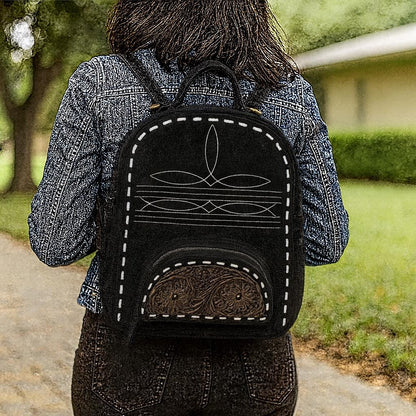 3 in 1 Western Style Backpack Bag, Shoulder Bag and Crossbody Bag - JayKayBoutiqueOnline