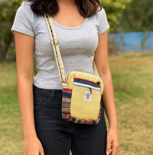 Himalayan Hemp Bag 8" - JayKayBoutiqueOnline